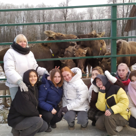 Фотогалерея | Интерколледж | Экскурсии по Золотому кольцу студенты отделения туризм посетили города Ростов Великий, Ярославль, Кострома. | фото №9