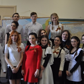 Фотогалерея | Интерколледж | Памятное мероприятие в честь Дня Победы | фото №10